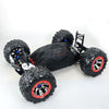 Zipper-type Chassis Dust Dirt Waterproof Net Cover for 1/10 Traxxas E-Revo 2.0 Summit RC Cars - 1 Set Black