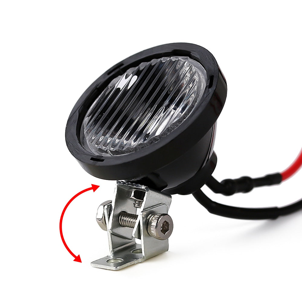 RC Car Round LED Lights Headlights Spotlight for 1/10 RC