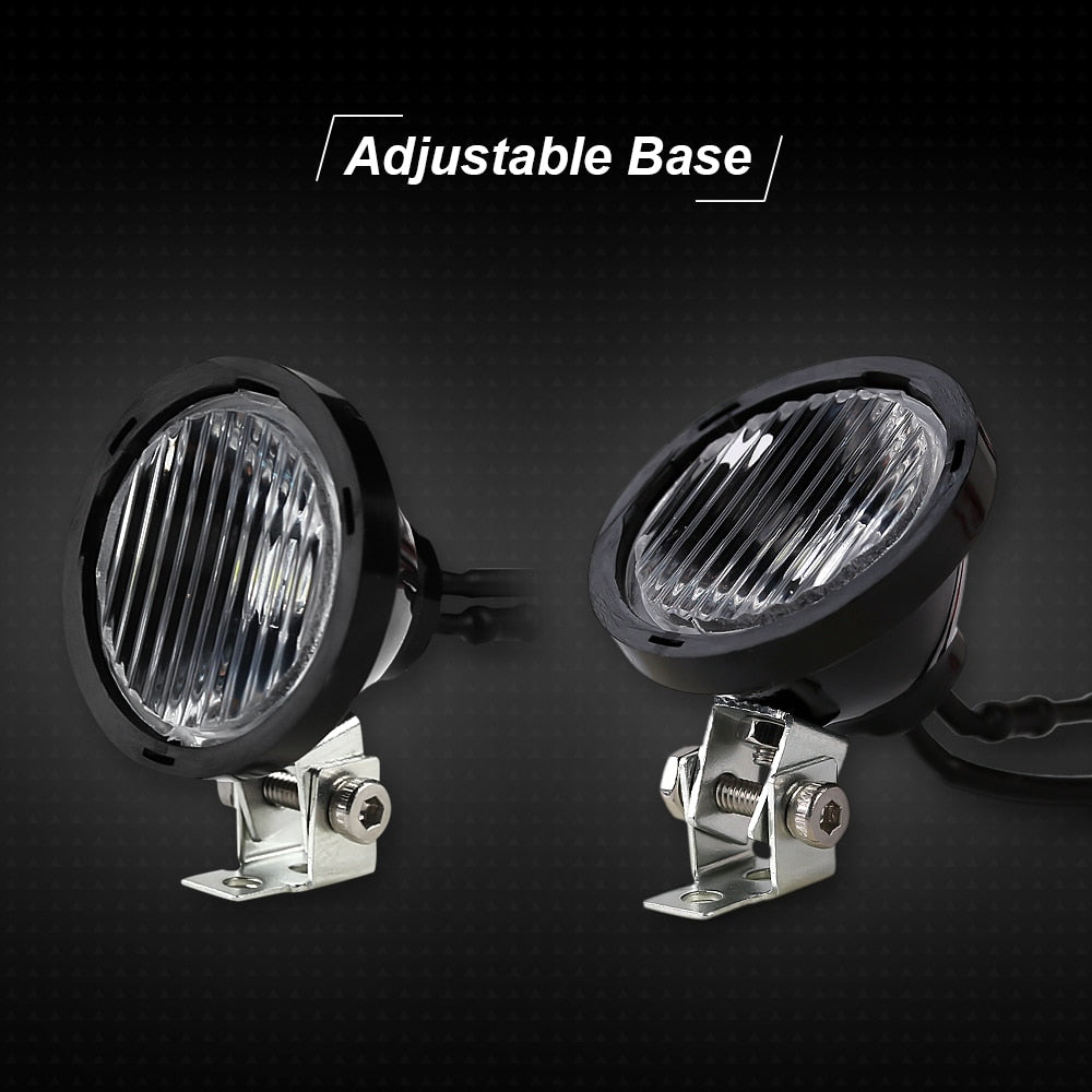 RC Car Round LED Lights Headlights Spotlight for 1/10 RC
