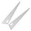 Metal Anti-skid Plate Intake Grille for 1:10 RC Crawler Car Traxxas TRX-4 G500 TRX-6 G63 - 1 Set