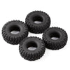 Rubber 1.9 Wheel Tires 110*42MM for 1:10 RC Crawler Car Axial SCX10 90046 AXI03007 Traxxas TRX4 - 4Pc Set