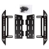 RC Car Rock Sliders Metal Pedal for 1:10 RC Crawler Axial SCX10 SCX10 II 90046 - 2Pc Set Black