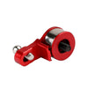 25T Aluminum Alloy Adjustable Damping Servo Arm for 1:10 RC Crawler Car Traxxas TRX4 TRX6 Upgrade Parts - 3Pc Red