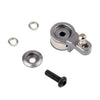 25T Aluminum Alloy Adjustable Damping Servo Arm for 1:10 RC Crawler Car Traxxas TRX4 TRX6 Upgrade Parts - 3Pc Grey