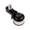 25T Aluminum Alloy Adjustable Damping Servo Arm for 1:10 RC Crawler Car Traxxas TRX4 TRX6 Upgrade Parts - 3Pc Black