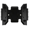 RC Car Aluminum Alloy Gearbox Mount Transmission Skid Plate for 1:10 RC Crawler Axial SCX10 III AXI03007 - 1Pc Set Black