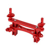 Metal Front Rear Body Mounts Shell Post for 1/10 RC Crawler Car TRAXXAS TRX4 8215 Upgrade Parts - 4Pc Set Red