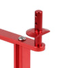Metal Front Rear Body Mounts Shell Post for 1/10 RC Crawler Car TRAXXAS TRX4 8215 Upgrade Parts - 4Pc Set Red