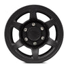 Plastic 1.55" Beadlock Wheel Rim for 1/10 RC Crawler Car Axial 90069 D90 TF2 Tamiya CC01 LC70 MST JIMNY - 4Pc Set Black