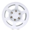 Plastic 1.55" Beadlock Wheel Rim for 1/10 RC Crawler Car Axial 90069 D90 TF2 Tamiya CC01 LC70 MST JIMNY - 4Pc Set White