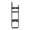 125*36mm Metal Black Ladder Stairs for 1/14 Tamiya Tractor Truck RC Car Parts - 1Pc Black