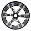 Aluminum Alloy 2.0inch Beadlock Wheel Rims fit 1.9inch Tires for 1/10 RC Crawler Axial SCX10 90046  Traxxas TRX4 D90 - 4Pc Grey
