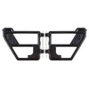 RC Car Plastic Tube Doors & Rearview Mirror For 1:10 RC Crawler Car Axial SCX10 90046 Jeep Wrangler Hard Body Shell - 1 Set Black