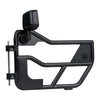 RC Car Plastic Tube Doors & Rearview Mirror For 1:10 RC Crawler Car Axial SCX10 90046 Jeep Wrangler Hard Body Shell - 1 Set Black