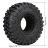 121*45MM Soft Rubber Tire 1.9" Wheel Rock Terrain Tire for 1/10 RC Crawler Car Traxxas TRX-4 Axial SCX10 90046 - 4Pc Set