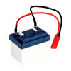 Low Voltage Alarm Lipo Battery Simulation Decoration for 1/10 RC Crawler Car Axial SCX10 III 90046 Traxxas TRX4 TRX6 - 1Pc White+Blue
