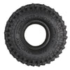 130*46mm 2.2 Rubber Terrain Wheel Tires for 1/10 RC Rock Crawler Axial SCX10 RR10 Wraith - 4Pc Set