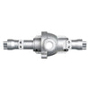 Metal CNC Axle Shell Housing for 1/10 RC Crawler Car Redcat Gen8 Upgrade Parts - 1Pc Silver