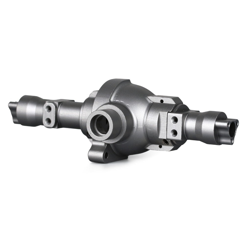 Metal CNC Axle Shell Housing for 1/10 RC Crawler Car Redcat Gen8 Upgrade Parts - 1Pc Grey Silver