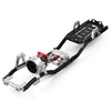 313mm 12.3" Wheelbase Metal Chassis Frame with Prefixal Shiftable Gearbox for 1/10 RC Crawler Car Axial SCX10 90046 - 1 Complete Set