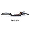 313mm 12.3" Wheelbase Metal Chassis Frame with Prefixal Shiftable Gearbox for 1/10 RC Crawler Car Axial SCX10 90046 - 1 Complete Set
