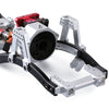 313mm 12.3" Wheelbase Metal Chassis Frame with Prefixal Shiftable Gearbox for 1/10 RC Crawler Car Axial SCX10 90046 - 1 Complete Set
