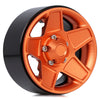 CNC Metal 1.9" Beadlock 5-Spokes Wheel Rim Hub for 1/10 RC Crawler Traxxas TRX4 Axial SCX10 90046 Defender D90 D110 - 4Pc Gold