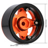 Metal 1.9" Beadlock 5-Spokes Wheel Rim Hub for 1/10 RC Crawler Traxxas TRX4 Axial SCX10 90046 Defender D90 D110 - 4Pc Set Grey