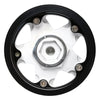CNC Metal 1.9" Beadlock 5-Spokes Wheel Rim Hub for 1/10 RC Crawler Traxxas TRX4 Axial SCX10 90046 Defender D90 D110 - 4Pc Set Silver