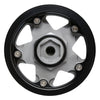 Metal 1.9" Beadlock 5-Spokes Wheel Rim Hub for 1/10 RC Crawler Traxxas TRX4 Axial SCX10 90046 Defender D90 D110 - 4Pc Set Grey