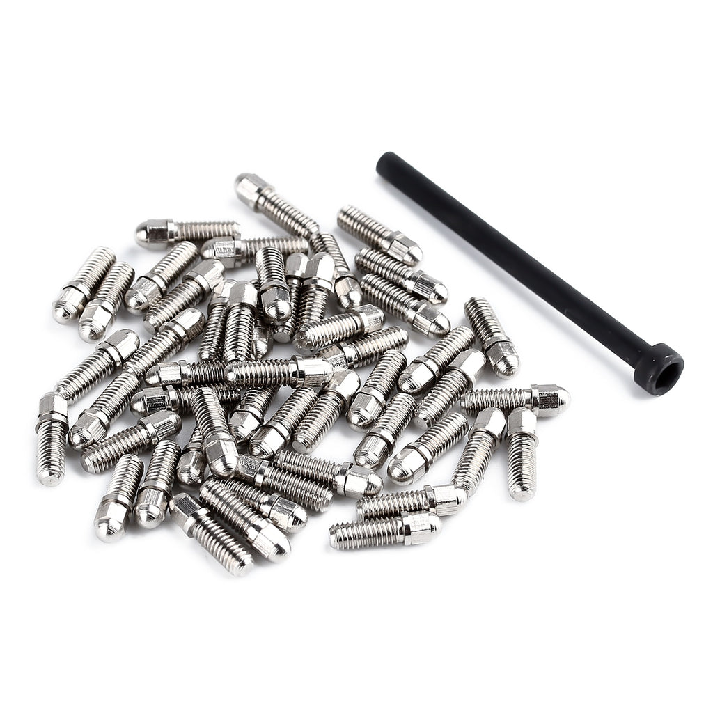 M2.5 Metal Screws 1.9 2.2 Wheel Rims for 1/10 RC Car Crawler Traxxas TRX4 Axial SCX10 90046 AXI03007 Redcat Gen8 - 30Pc Set