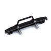 58*15mm Metal Front Bumper with Hook for 1/24 RC Crawler Car Axial SCX24 90081 Upgrade Parts -1 Set Black