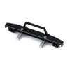 58*15mm Metal Front Bumper with Hook for 1/24 RC Crawler Car Axial SCX24 90081 Upgrade Parts -1 Set Black