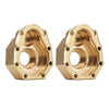 Outer Portal Drive Housing Brass Heavy Counterweight 41g/pc for 1/10 RC Crawler Traxxas TRX-4 TRX-6 8251 Upgrade Parts - 4Pc Set