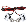 LED Lights Headlights Spotlight with Bracket for 1/10 RC Car Crawler Traxxas TRX4 TRX6 Axial SCX10 90046 Redcat Gen8 - 1Pr Set