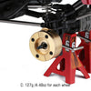Heavy Brass Outer Portal Drive Housing 127g for RC Crawler Car Traxxas TRX4 TRX6 8251 Upgrade Parts -  1 Set