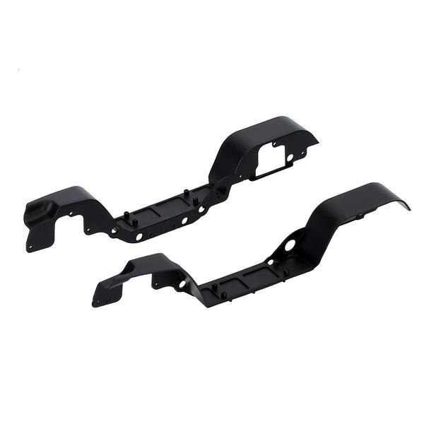 Plastic Mud Flaps Fender for 1/24 RC Crawler Car Axial SCX24 AXI00002T1 AXI00002T2 2019 Jeep Wrangler JLU CRC - Black