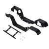 Plastic Mud Flaps Fender for 1/24 RC Crawler Car Axial SCX24 AXI00002T1 AXI00002T2 2019 Jeep Wrangler JLU CRC - Black