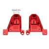 Aluminum Alloy Front & Rear Shock Towers Mount For 1/10 RC Crawler Traxxas TRX4 TRX-4 8216 Upgrade Parts - Red