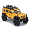 Metal Roof Rack Luggage Carrier for 1/24 RC Crawler Car Axial SCX24 AXI00002T1 AXI00002T2 2019 Jeep Wrangler JLU CRC - 1 Set Black