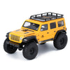 Metal Roof Rack Luggage Carrier for 1/24 RC Crawler Car Axial SCX24 AXI00002T1 AXI00002T2 2019 Jeep Wrangler JLU CRC - 1 Set Black