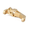 Heavy Brass Counterweight Front Caster Blocks for 1/10 RC Crawler Car Redcat Gen8 Upgrade Parts - 2Pc Set
