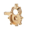 Heavy Brass Counterweight Steering Knuckles for 1/10 RC Crawler Car Redcat Gen8 Upgrade Parts - 2Pc Set