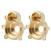 Heavy Brass Counterweight Outer Portal Housing A for 1/10 RC Crawler Car Redcat Gen8 Upgrade Parts - 2Pc Set