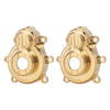Heavy Brass Counterweight Outer Portal Housing A for 1/10 RC Crawler Car Redcat Gen8 Upgrade Parts - 2Pc Set