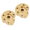 Heavy Brass Counterweight Outer Portal Housing B for 1/10 RC Crawler Car Redcat Gen8 Upgrade Parts - 2Pc Set