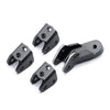 Aluminum Axle Mount Set Suspension Links Stand for 1/10 RC Crawler Car Redcat Gen8 Upgrade Parts - 4Pc Set Grey