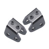 Aluminum Axle Mount Set Suspension Links Stand for 1/10 RC Crawler Car Redcat Gen8 Upgrade Parts - 4Pc Set Grey