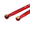 Aluminum Chassis Links Set for 1/24 RC Crawler Car LWB 133.5mm Axial SCX24 Deadbolt AXI90081 Upgrade Parts - Red