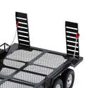 INJORA Galerie De Toit Métal Avec 5 LED Pour Voiture RC 1/10 Traxxas TRX-4, Axial SCX10 - Décor Et éclairage Réaliste - 6